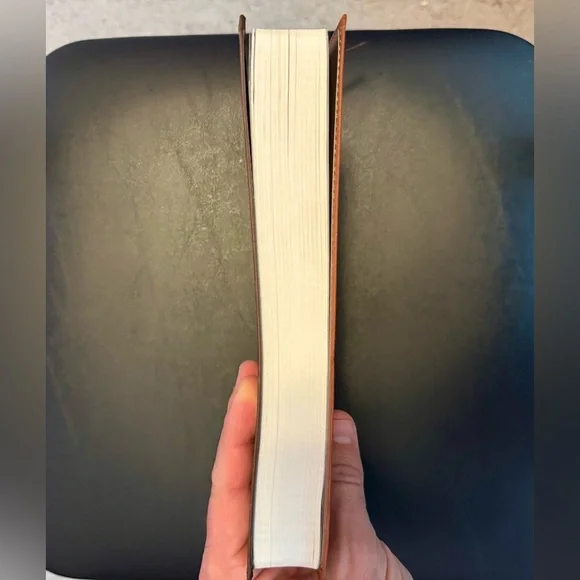 The Message Bible Eugene H. Peterson Brown Leather NavPress Tyndale. Like new - Picture 7 of 9